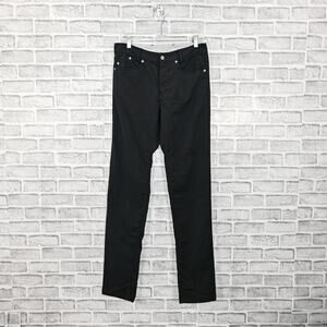 Outlier Men's Workcloth Schoeller Doubleweave Canvas F0 Pants in Black sz 32 L